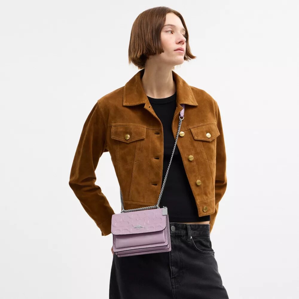 Bolso bandolera Mini Klare en piel exclusiva