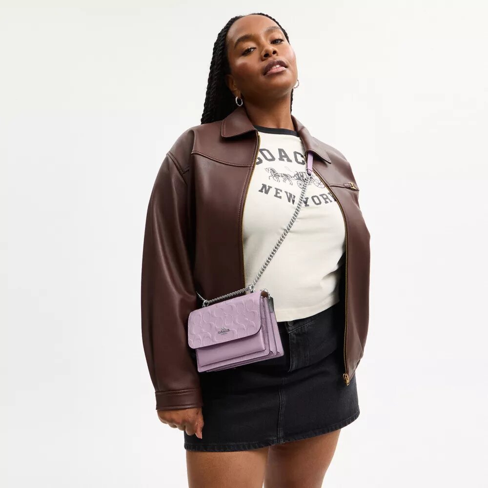 Bolso bandolera Mini Klare en piel exclusiva