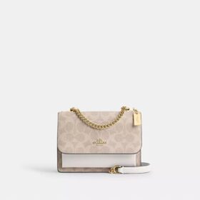 Bolso bandolera Mini Klare en Signature Canvas