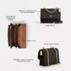 Bolso bandolera Mini Klare en Signature Canvas