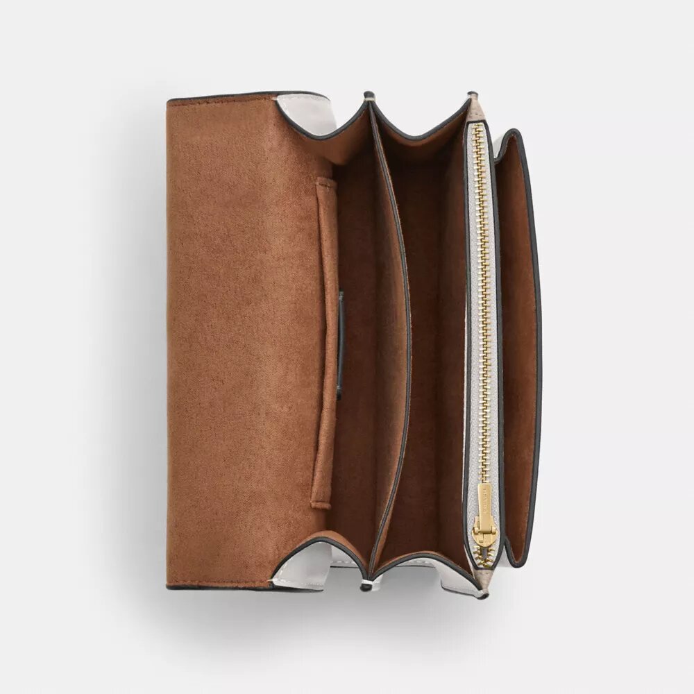 Bolso bandolera Mini Klare en Signature Canvas