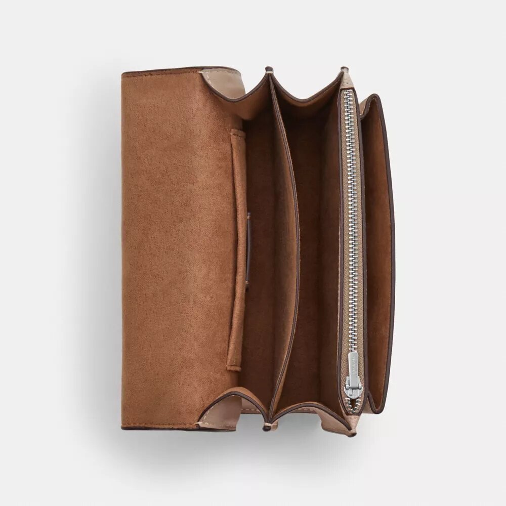 Bolso bandolera Mini Klare en Signature Canvas