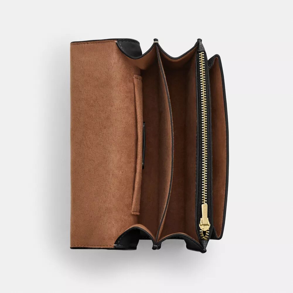 Bolso bandolera Mini Klare en Signature Canvas
