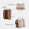 Bolso bandolera Mini Klare en Signature Canvas