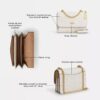 Bolso bandolera Mini Klare en Signature Canvas