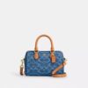 Bolso bandolera Mini Rowan en denim característico