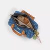 Bolso bandolera Mini Rowan en denim característico