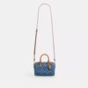 Bolso bandolera Mini Rowan en denim característico