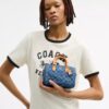 Bolso bandolera Mini Rowan en denim característico