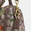 Bolso bandolera Mini Rowan en jacquard exclusivo con bordado floral