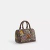 Bolso bandolera Mini Rowan en jacquard exclusivo con bordado floral
