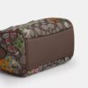 Bolso bandolera Mini Rowan en jacquard exclusivo con bordado floral