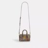 Bolso bandolera Mini Rowan en jacquard exclusivo con bordado floral