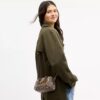 Bolso bandolera Mini Rowan en jacquard exclusivo con bordado floral