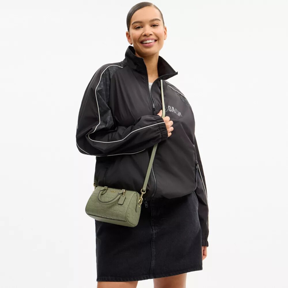 Bolso bandolera Mini Rowan en piel exclusiva