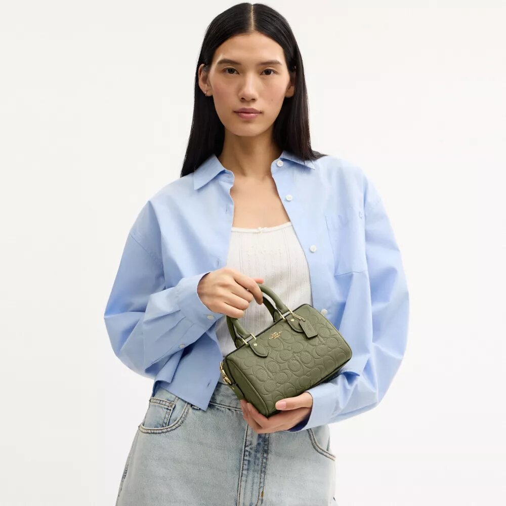 Bolso bandolera Mini Rowan en piel exclusiva