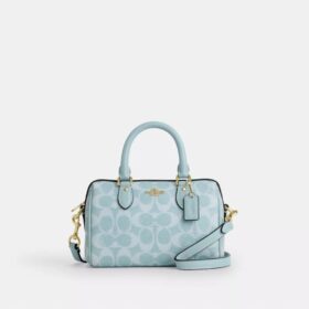 Bolso bandolera Mini Rowan en Signature Canvas