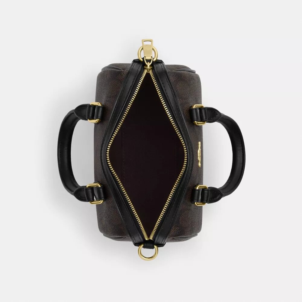 Bolso bandolera Mini Rowan en Signature Canvas