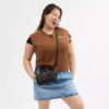 Bolso bandolera Mini Rowan en Signature Canvas