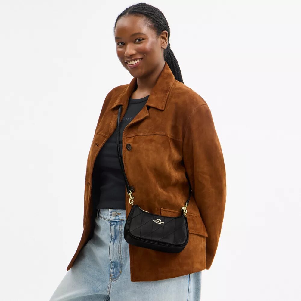 Bolso bandolera mini Teri con acolchado