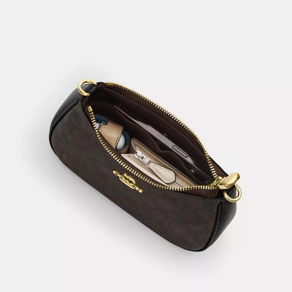 Bolso bandolera mini Teri con apliques florales