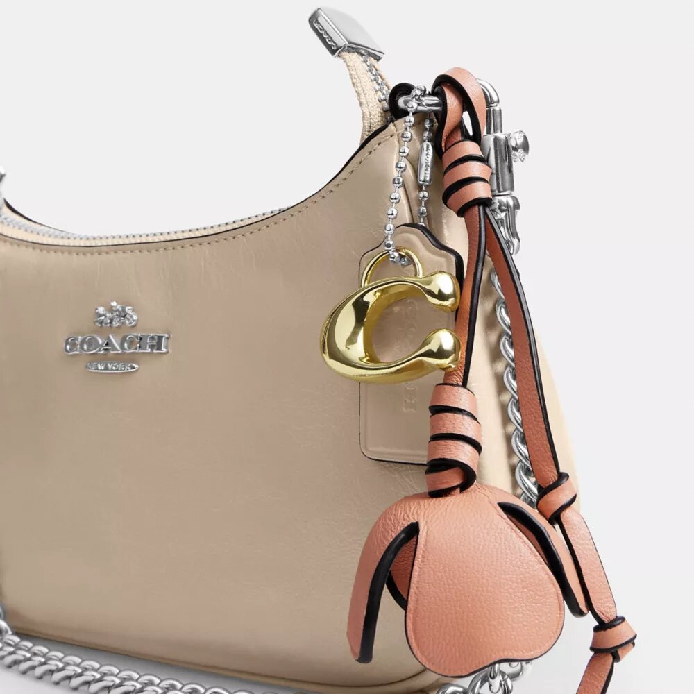 Bolso bandolera mini Teri con dijes