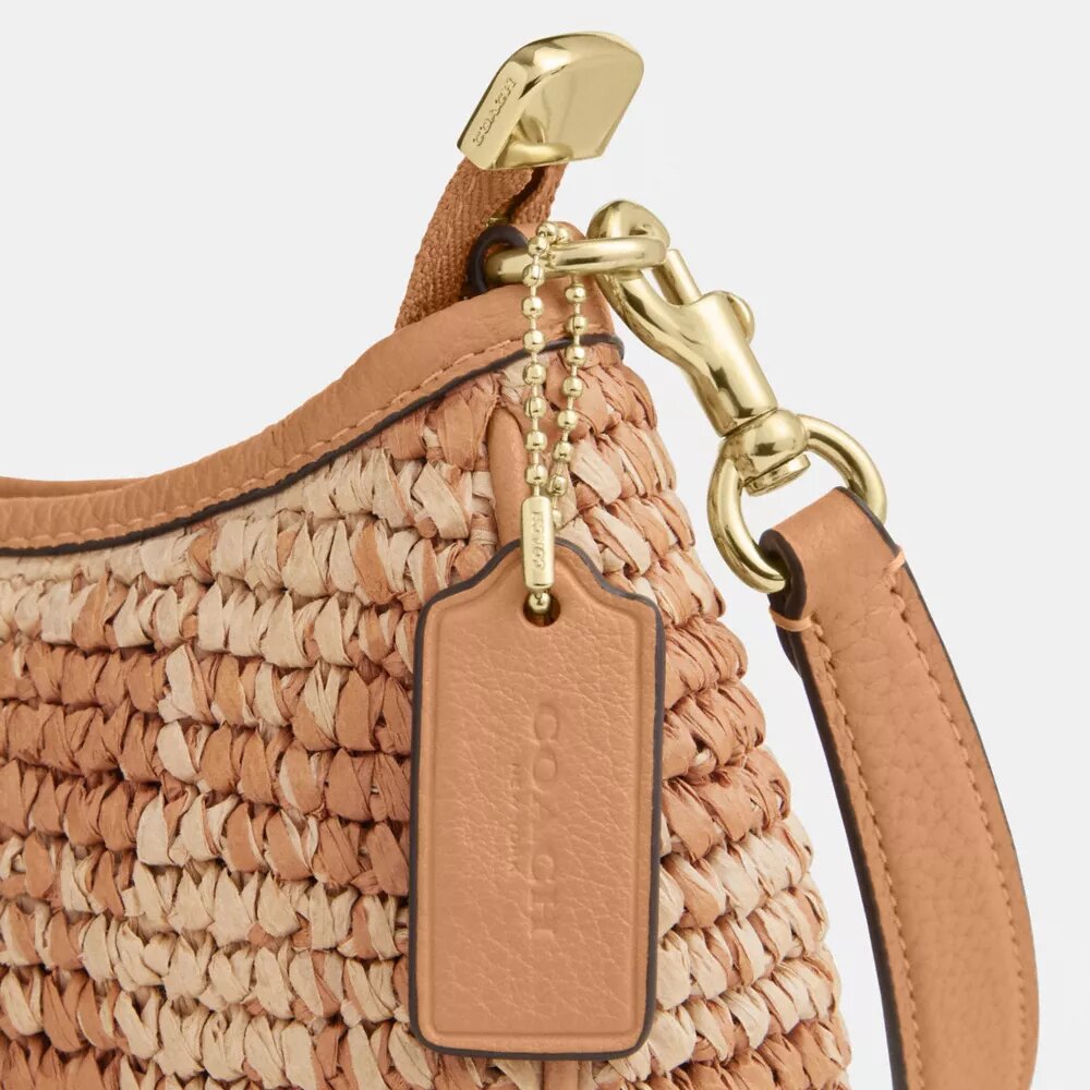 Bolso bandolera mini Teri con estampado de cuadros vichy