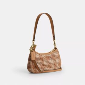 Bolso bandolera mini Teri con estampado de cuadros vichy