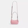 Bolso bandolera mini Teri en piel exclusiva con colgante de corazón