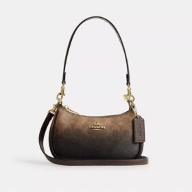 Bolso bandolera mini Teri en Signature Canvas