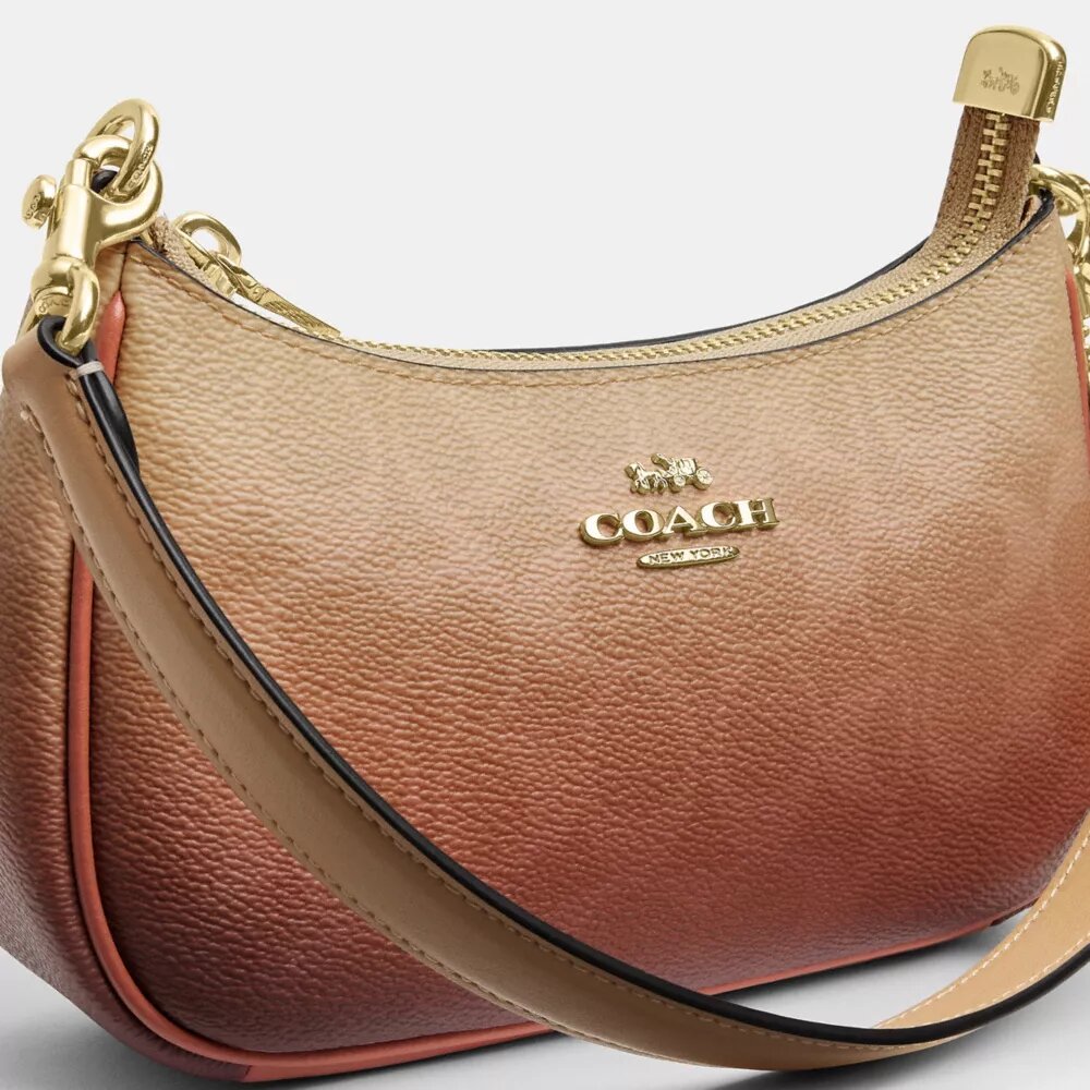 Bolso bandolera mini Teri en Signature Canvas