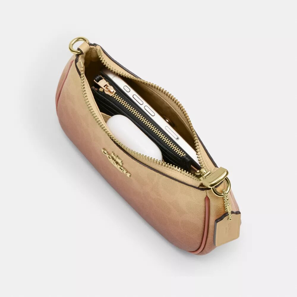 Bolso bandolera mini Teri en Signature Canvas