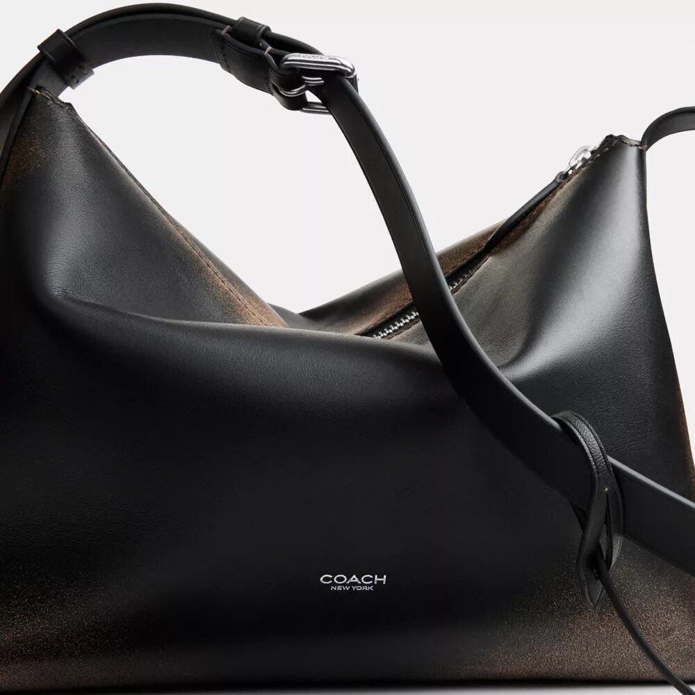 Bolso bandolera Mott 33 en cuero desgastado
