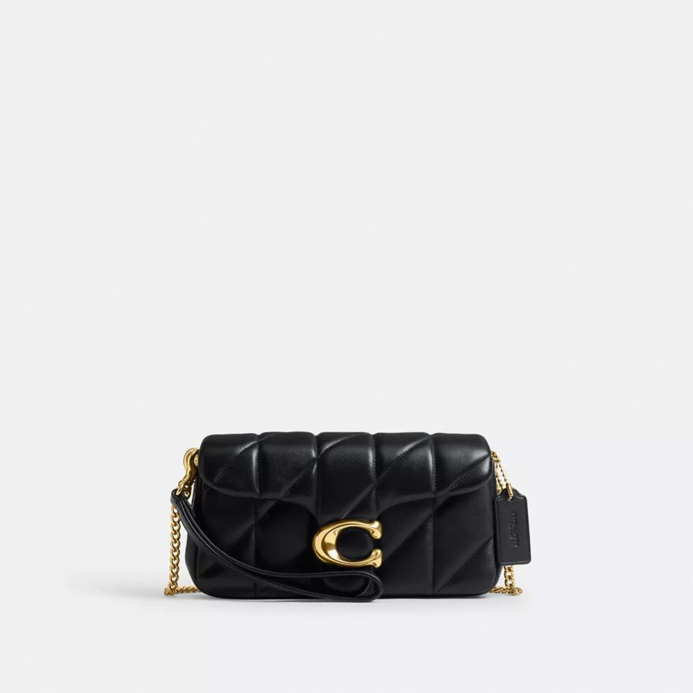Bolso bandolera Tabby Chain 19 con acolchado