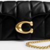Bolso bandolera Tabby Chain 19 con acolchado