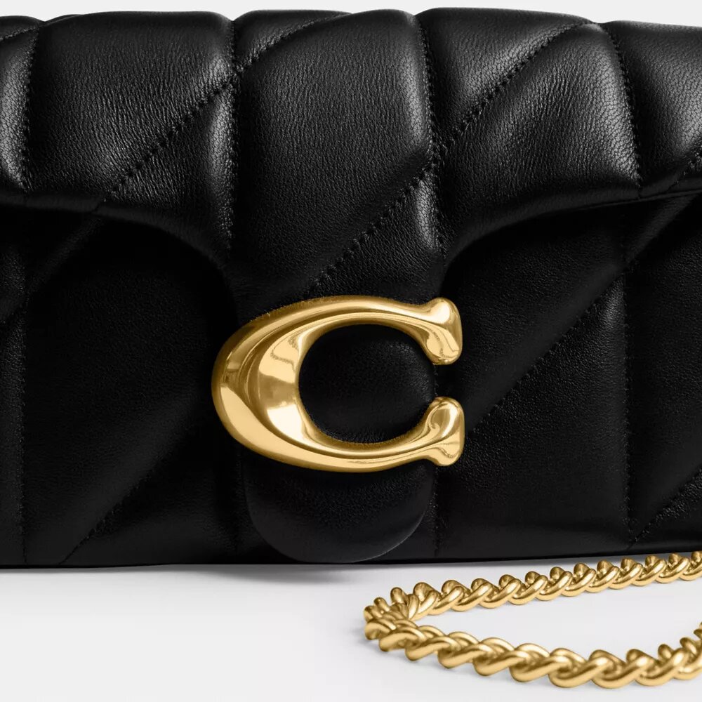 Bolso bandolera Tabby Chain 19 con acolchado