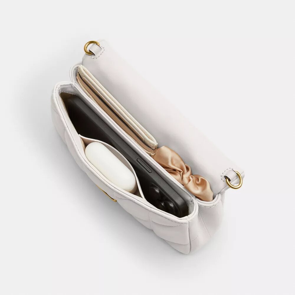 Bolso bandolera Tabby Chain 19 con acolchado