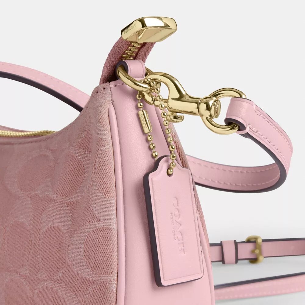 Bolso bandolera Teri Mini en denim exclusivo
