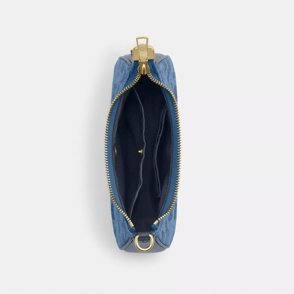 Bolso bandolera Teri Mini en denim exclusivo