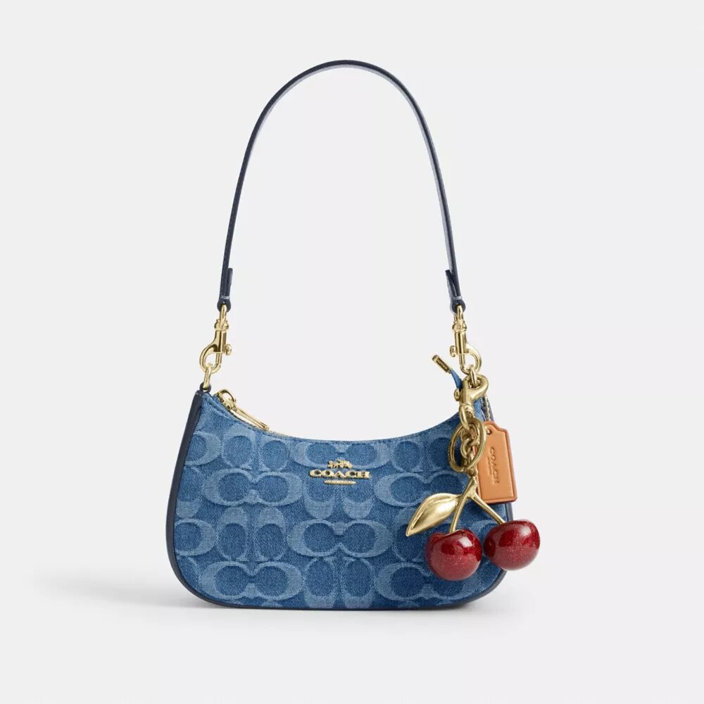 Bolso bandolera Teri Mini en denim exclusivo
