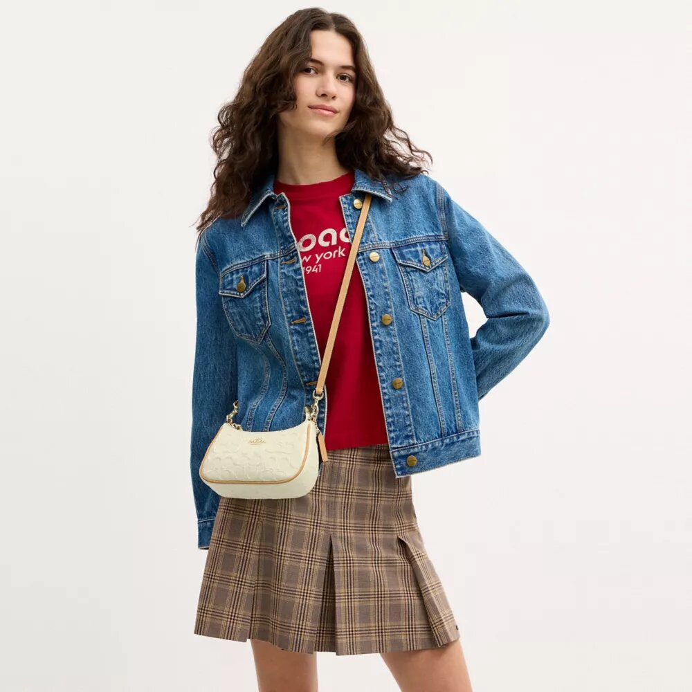 Bolso bandolera Teri Mini en piel exclusiva