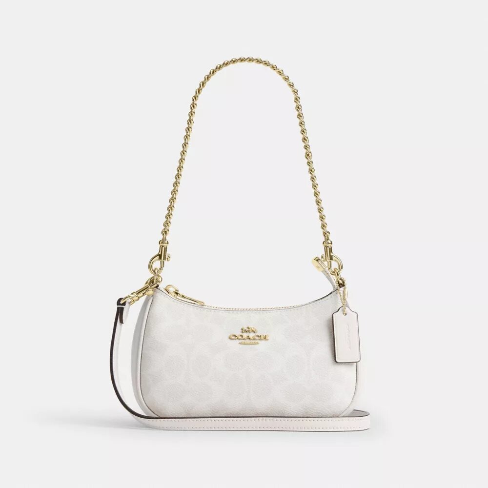 Bolso bandolera Teri Mini en Signature Canvas