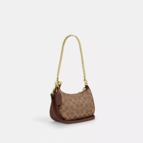 Bolso bandolera Teri Mini en Signature Canvas