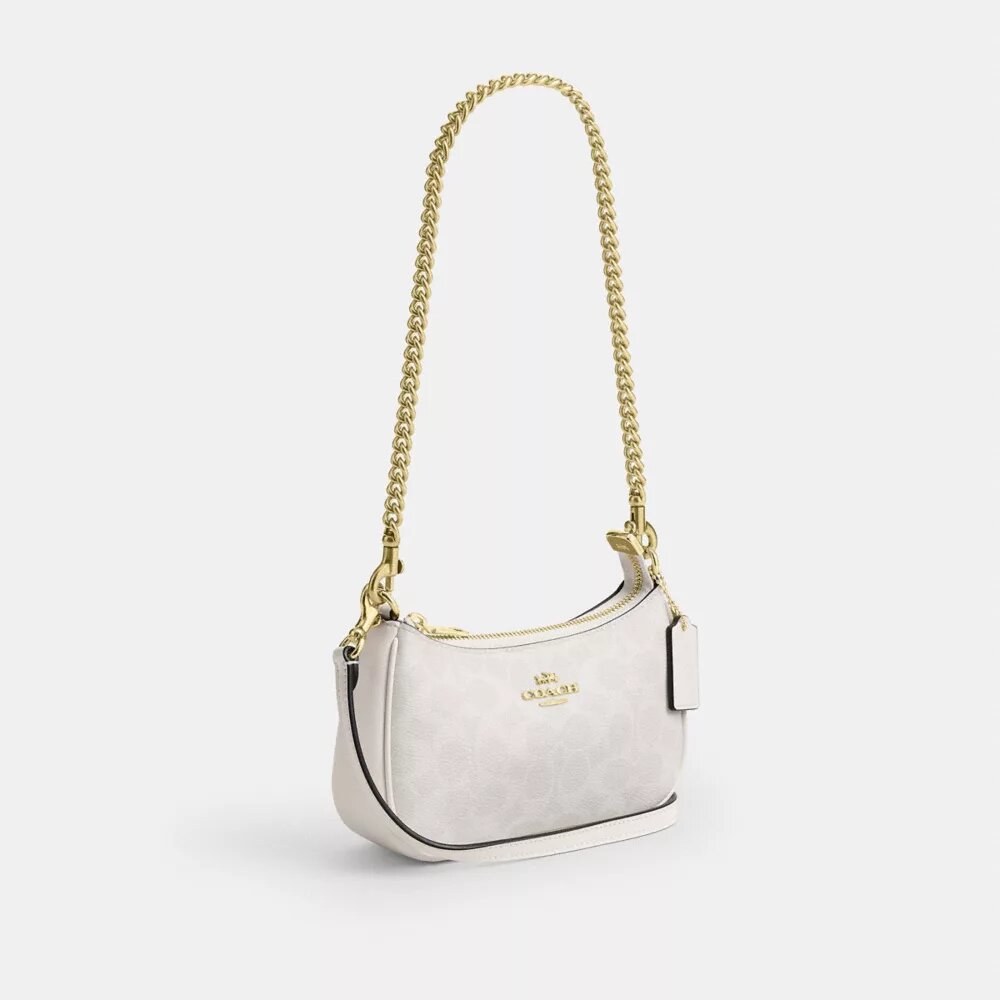 Bolso bandolera Teri Mini en Signature Canvas