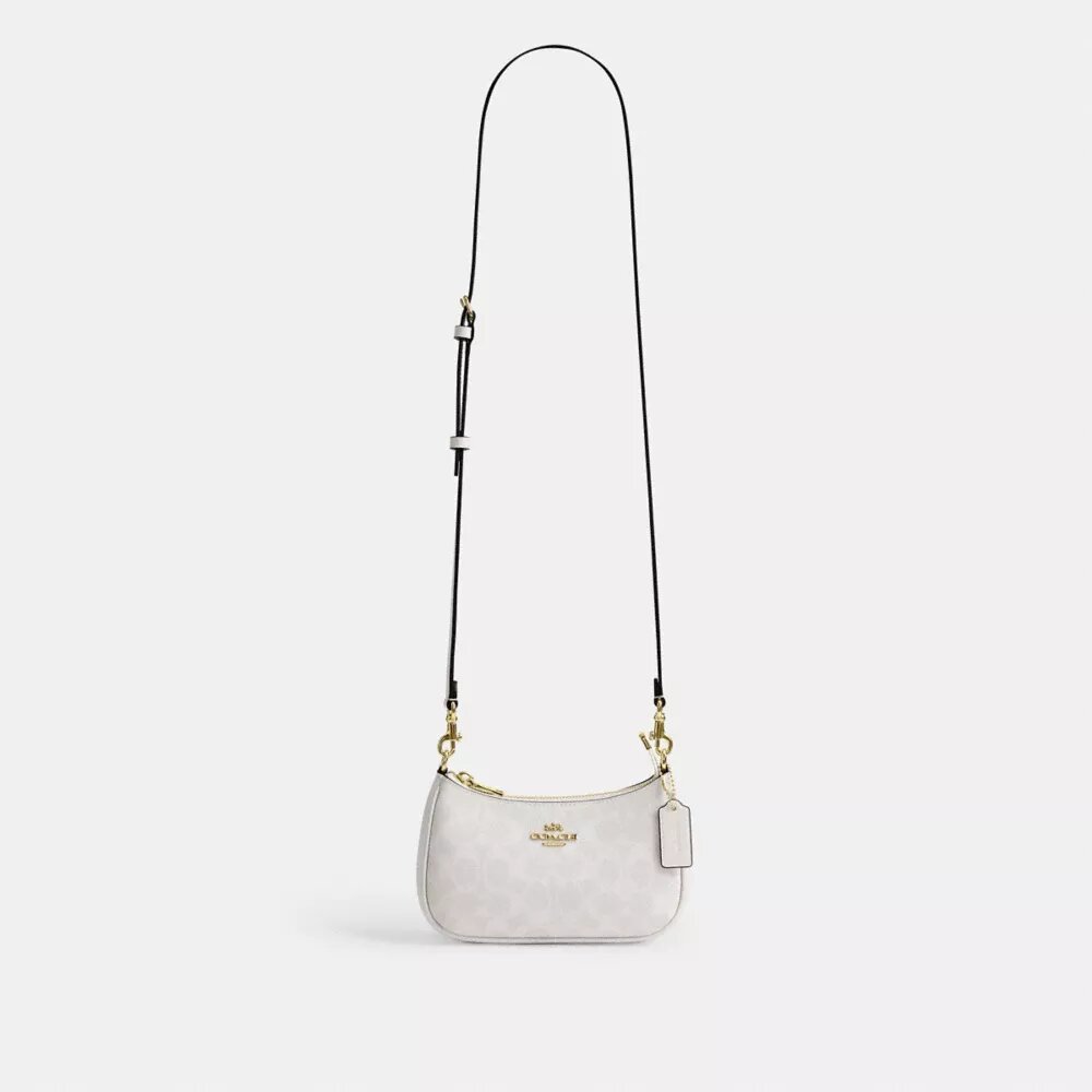 Bolso bandolera Teri Mini en Signature Canvas