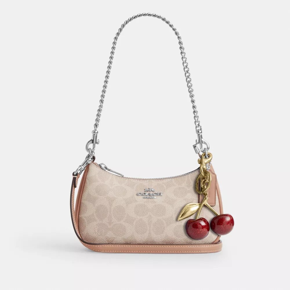 Bolso bandolera Teri Mini en Signature Canvas