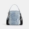 Bolso bandolera Tristan 14 en denim «Loved Signature» con Charms
