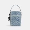 Bolso bandolera Tristan 14 en denim «Loved Signature» con Charms