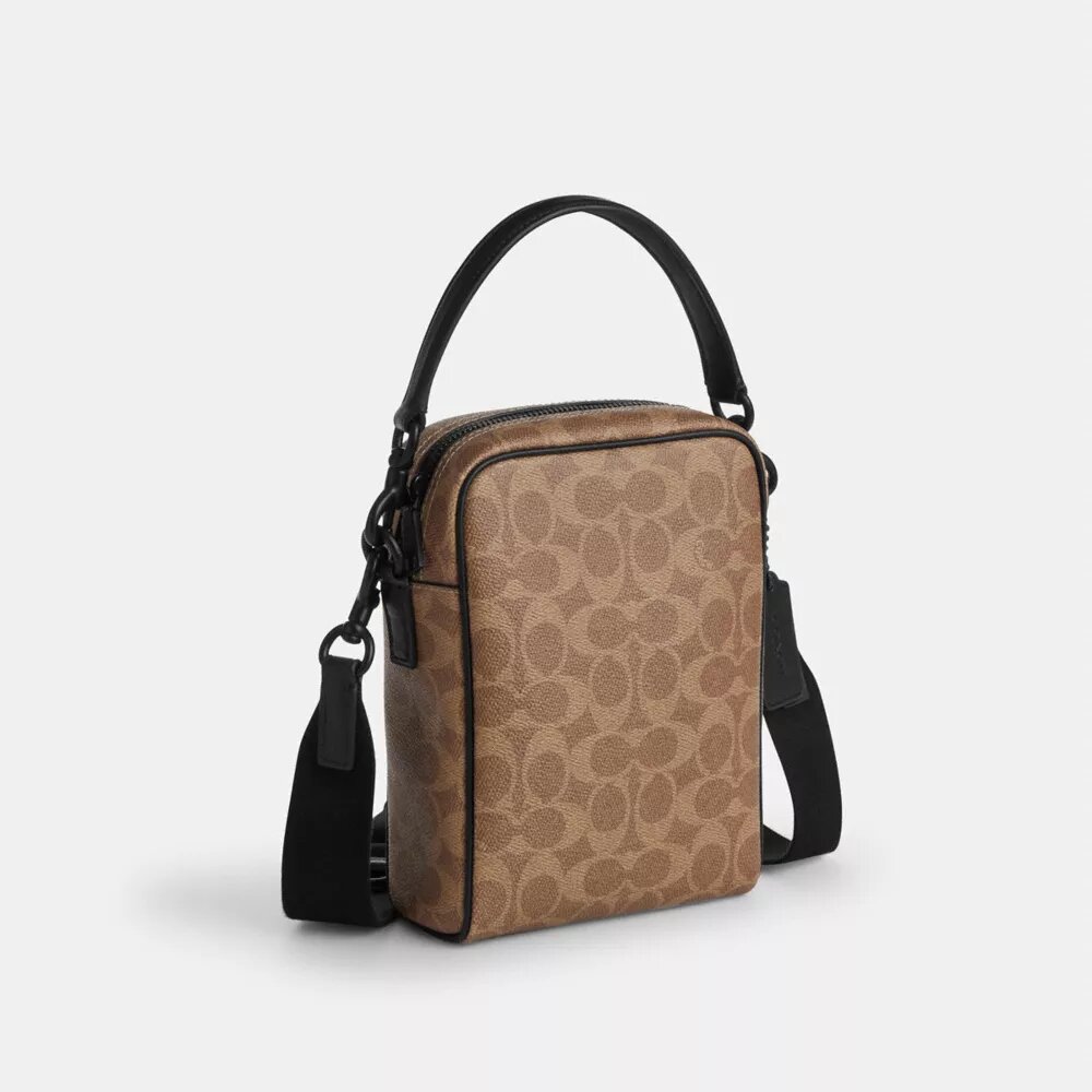 Bolso bandolera Tristan 14 en Signature Canvas