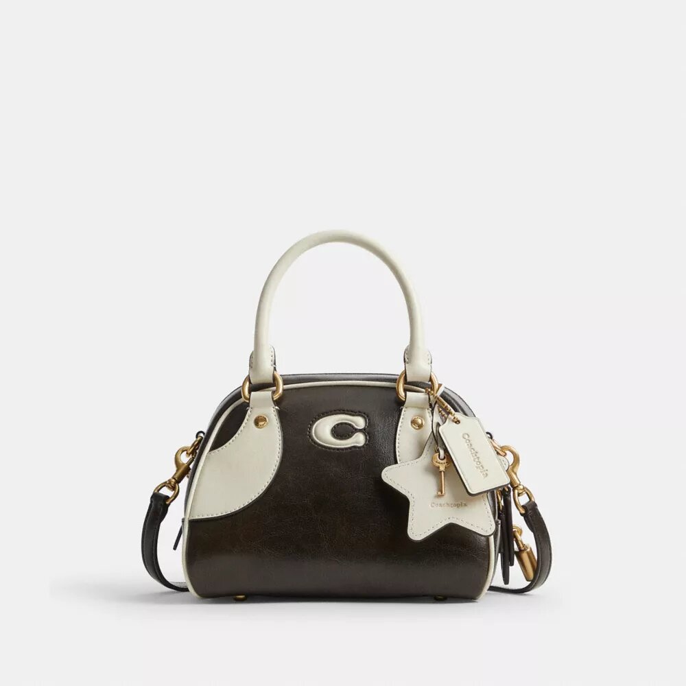 Bolso con asa superior tipo «Bowling»